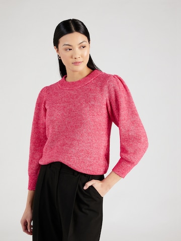 VERO MODA Sweater 'VIGGA' in Pink: front