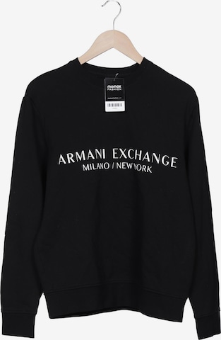 ARMANI EXCHANGE Sweater M in Schwarz: Vorderseite