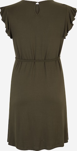 ABOUT YOU Curvy Dress 'Justine' in Green