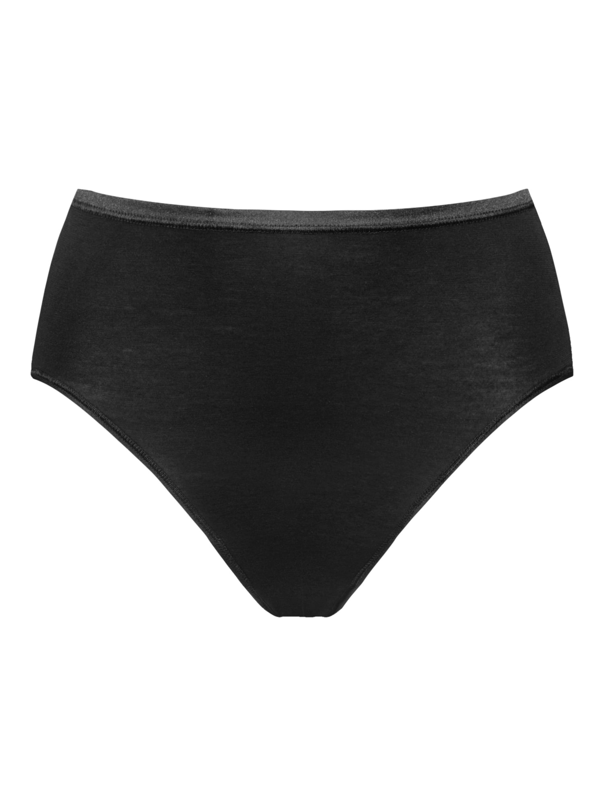 Slip Mey en noir : devant