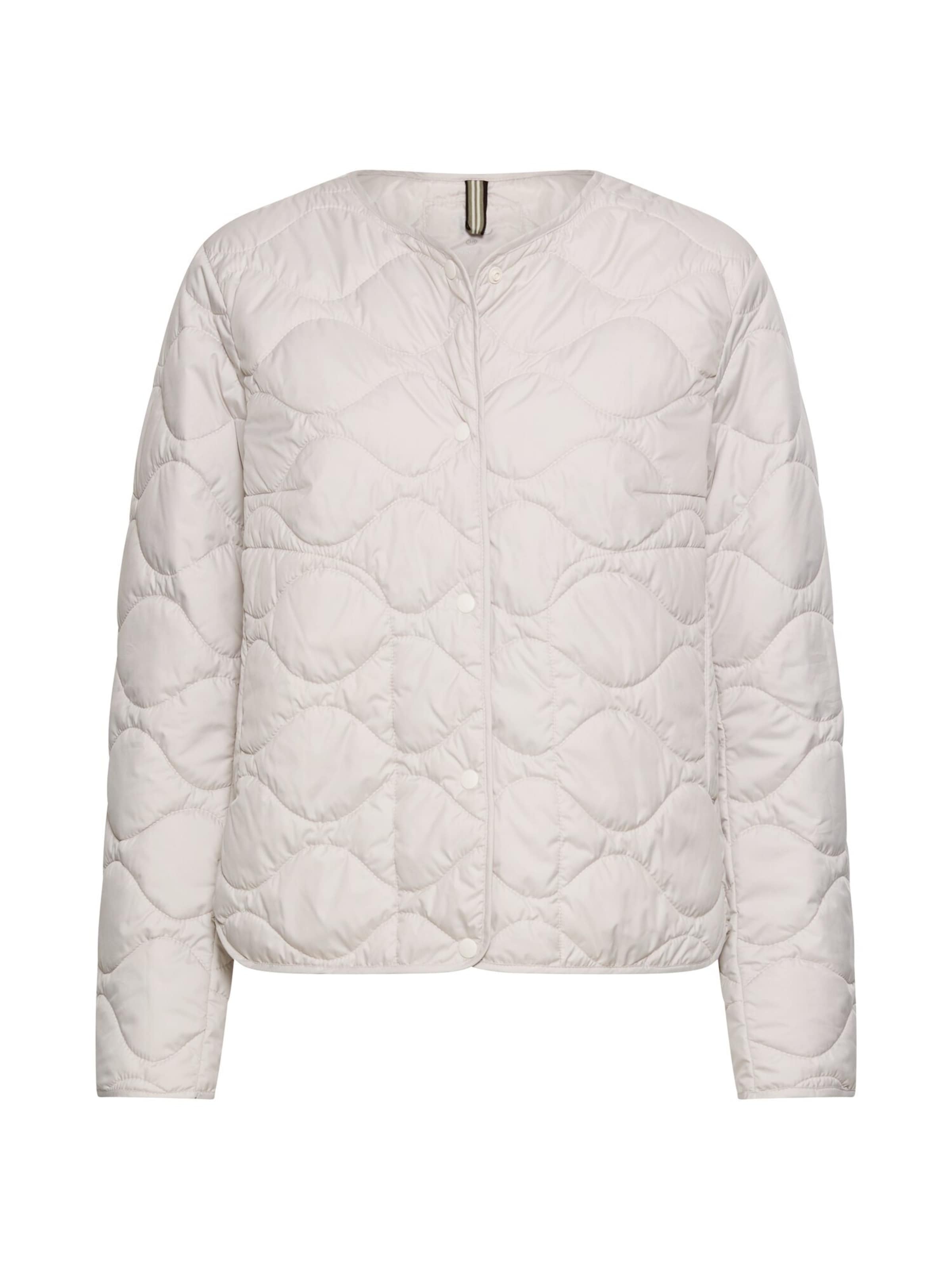 CAMEL ACTIVE Blouson mit Druckknopfleiste in Weiß: Vorderseite