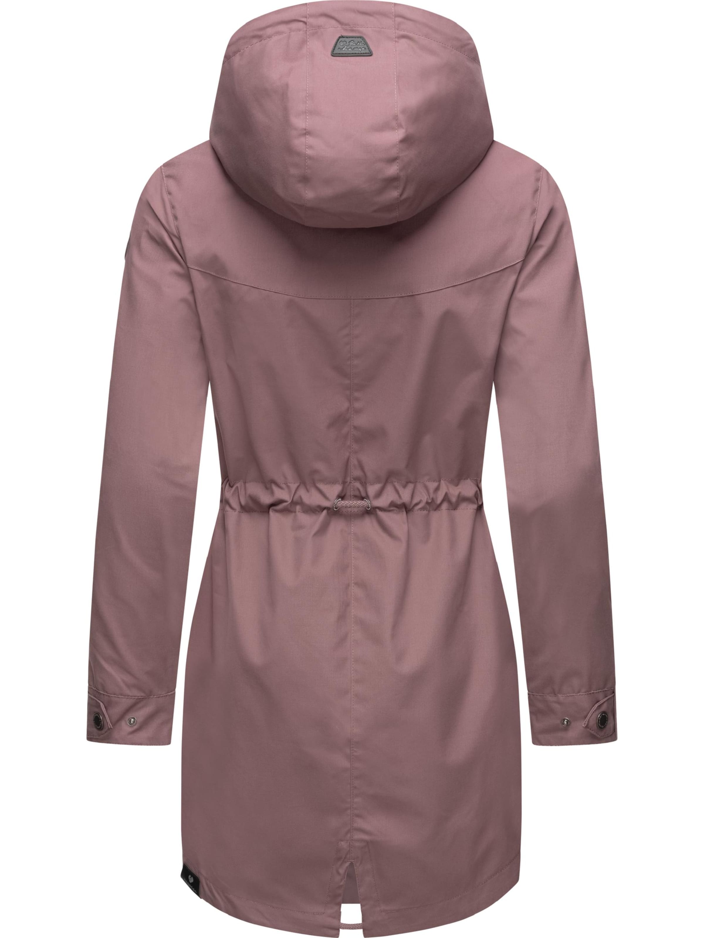 Ragwear Övergångsparkas 'Canny' i lila