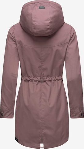 Ragwear Prehodna jakna 'Canny' | vijolična barva