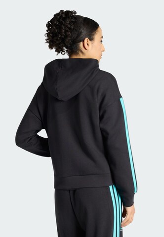 ADIDAS PERFORMANCE Sports sweat jacket 'Mercedes-AMG Petronas Formula 1 Team DNA' in Black
