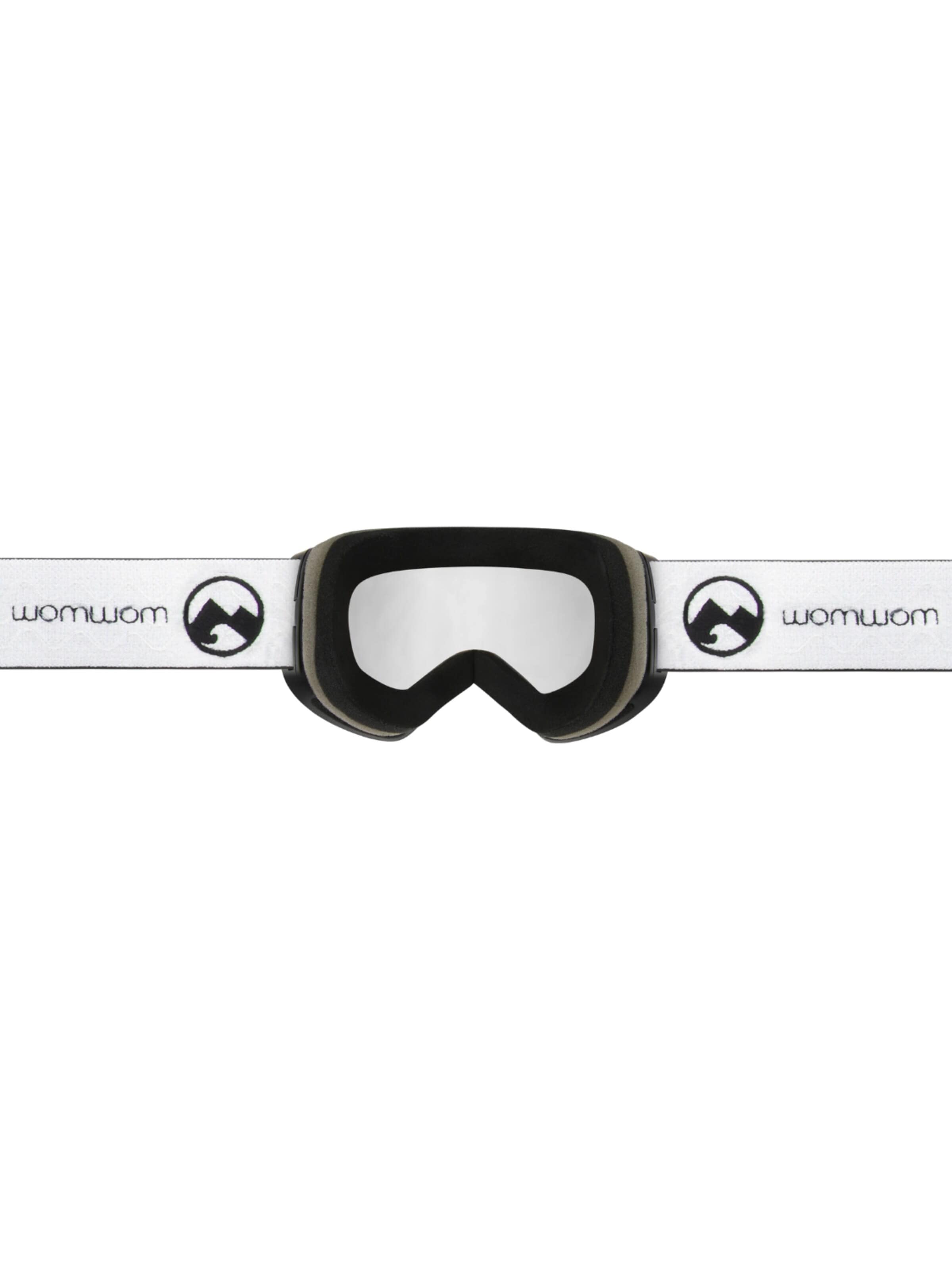Mowmow Sportglasögon 'MowMow STEALTH Ski Goggles - Photochromic Lens - ECO: Bioresin Frame & Recycled - UV400 - Unisex' i silver