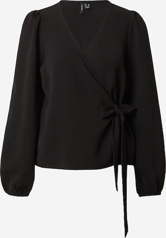 Vero Moda Petite Bluse 'ALVA' in Schwarz: predná strana