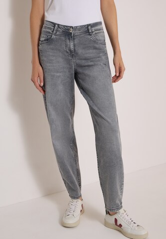 CECIL Loosefit Jeans in Grau: Vorderseite