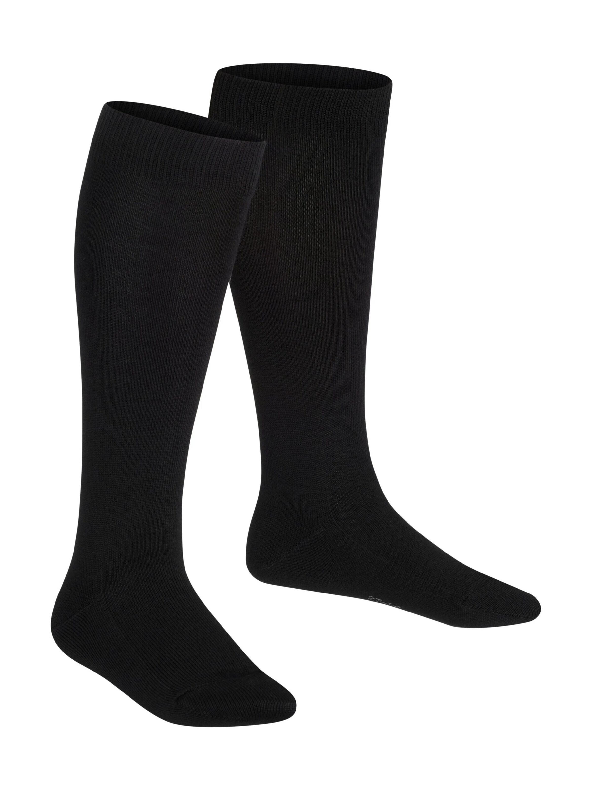FALKE Socken 'Family'‌‌‌‌‌‌‌‌ in Schwarz