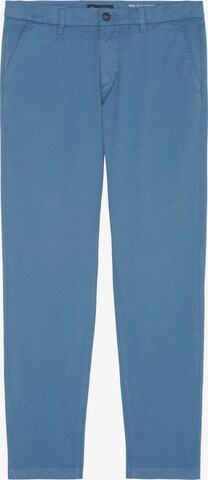 Effilé Pantalon chino 'Osby' Marc O'Polo en bleu : devant