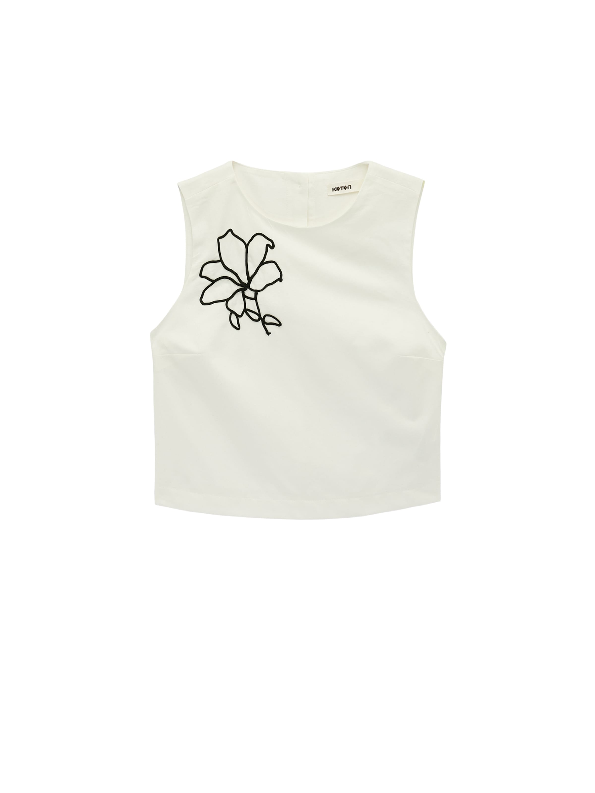 Koton Blouse in Wit: voorkant
