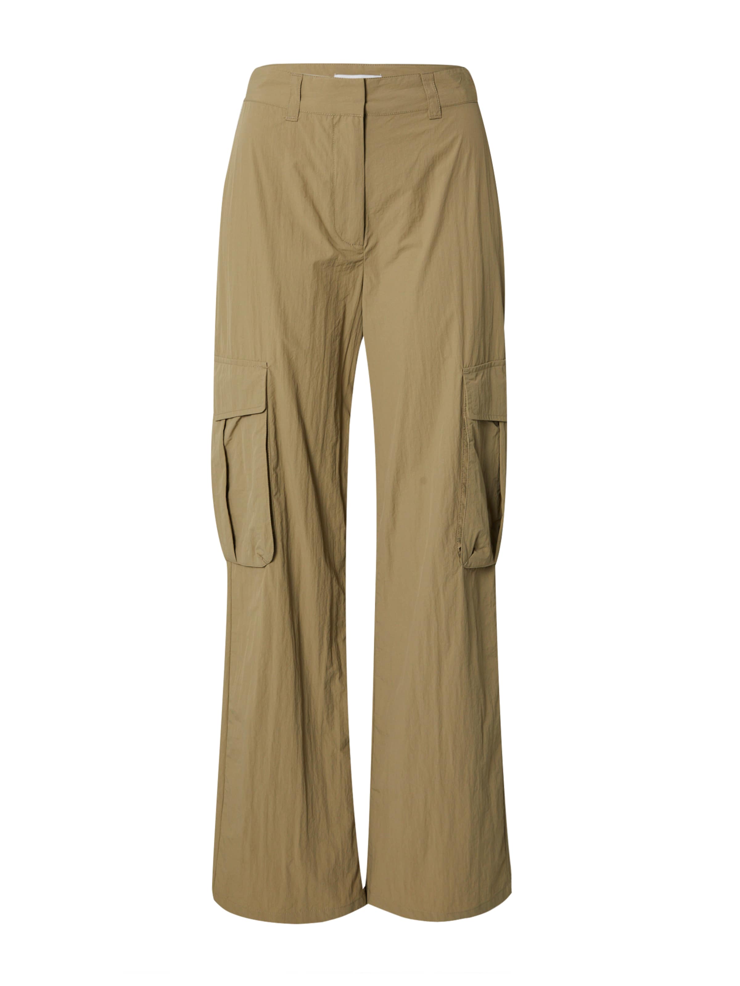 Regular Pantalon cargo 'Wallis' EDITED en vert : devant