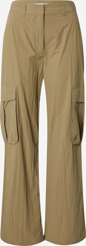 EDITED Regular Cargo Pants 'Wallis' in Green: front