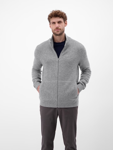 LERROS Knit cardigan in Grey: front