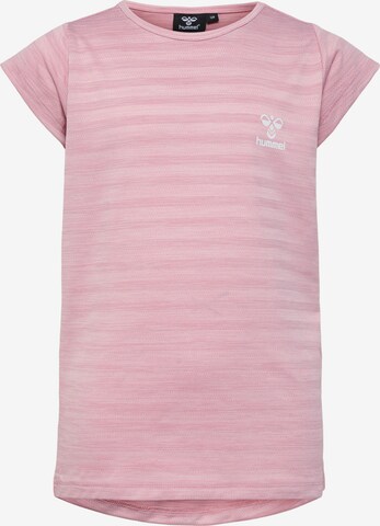 Hummel Shirt 'Sutkin' in Roze: voorkant