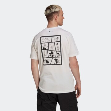 ADIDAS ORIGINALS Paita 'Disney Graphic' värissä valkoinen