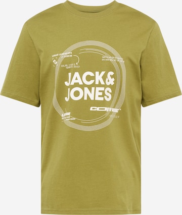 Tricou 'PILOU' de la JACK & JONES pe verde: față