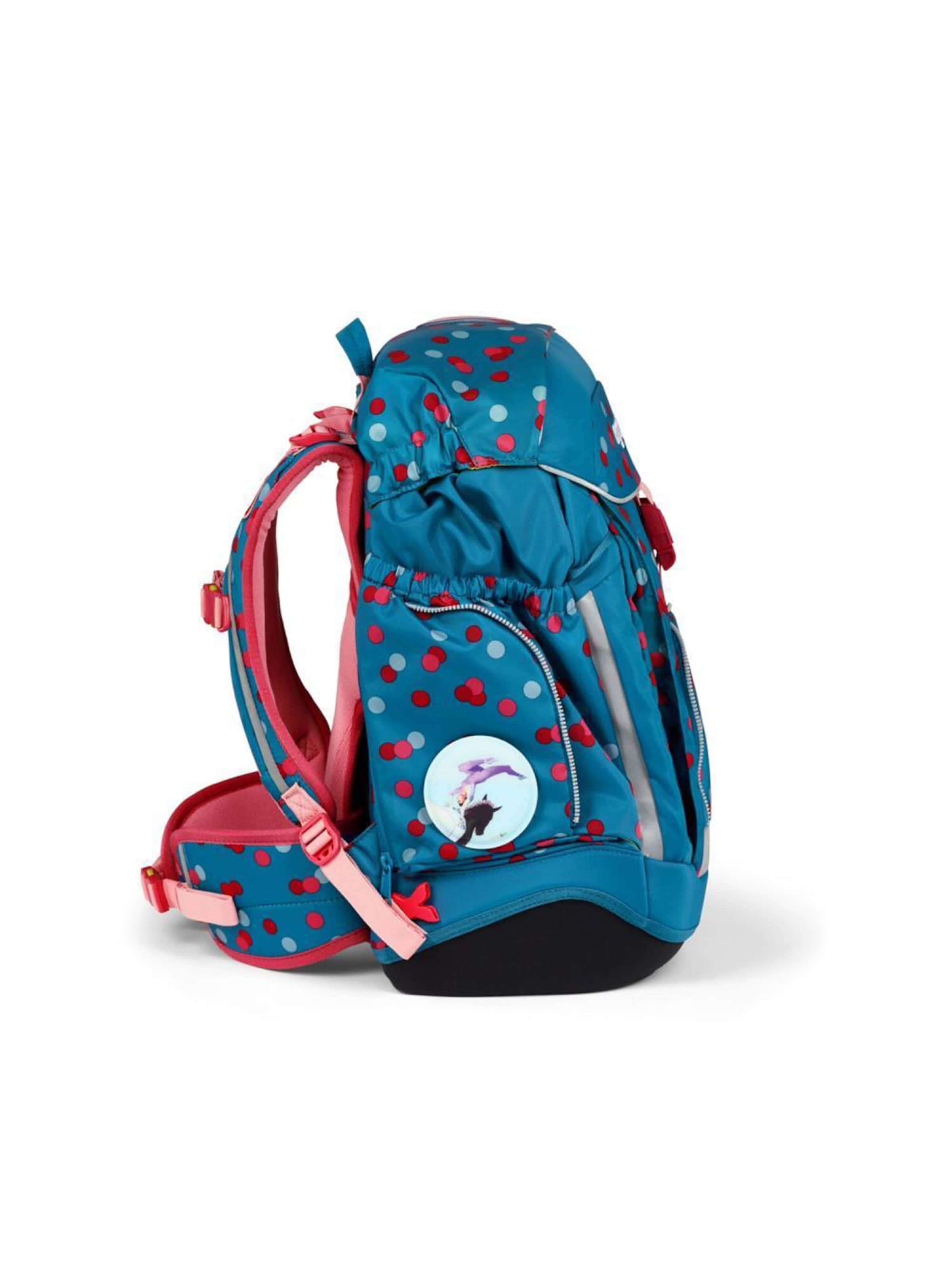 ergobag Backpack 'Maxi Schulrucksack Set 6tlg.' in Blue