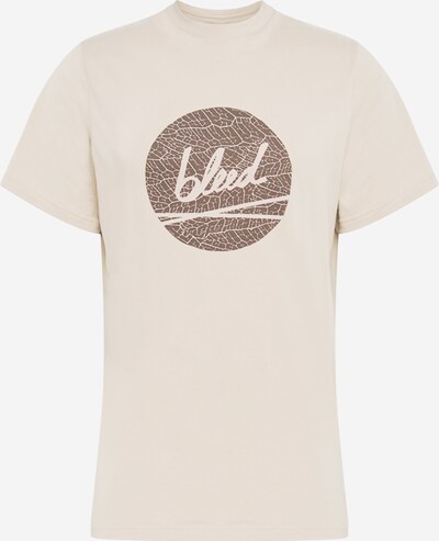 bleed clothing T-Shirt 'Dot Logo' in braun / taupe, Produktansicht