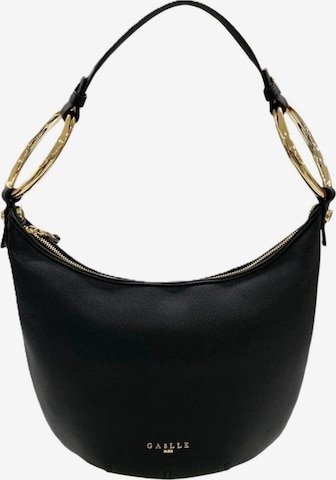 Borsa a spalla 'GAACW03070' di Gaelle Paris in nero: frontale
