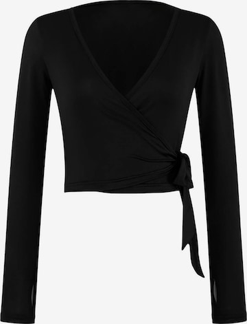 Trendyol - Camiseta en negro: frente