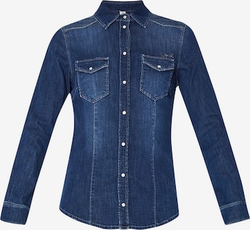 Liu Jo Blouse in Blauw: voorkant