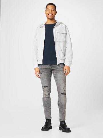 Calvin Klein Jeans Between-Season Jacket in Grey