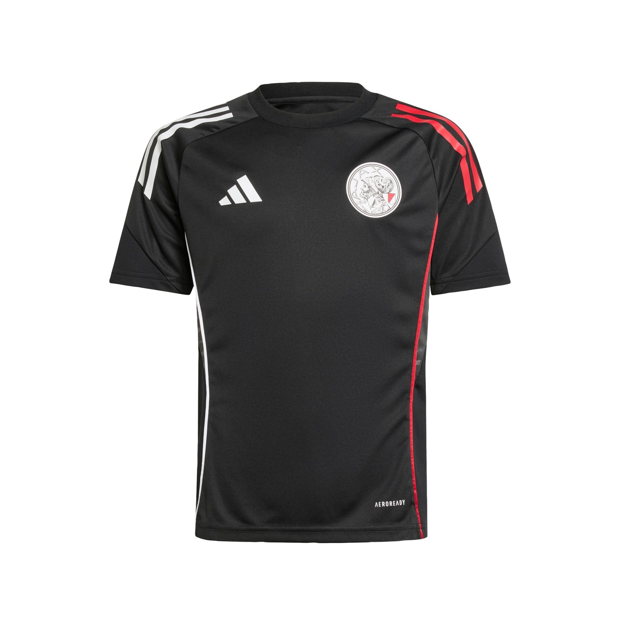 ADIDAS PERFORMANCE - Camiseta funcional 'Ajax Tiro 25 Competition' en negro: frente