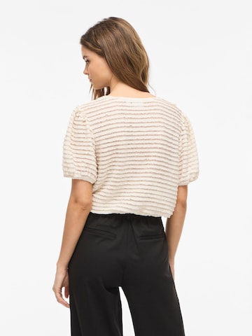VILA - Blusa 'VILogan' en beige