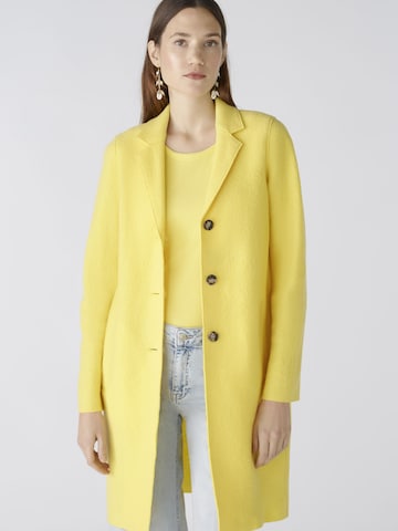 OUI Between-Seasons Coat 'MAYSON' in Yellow: front
