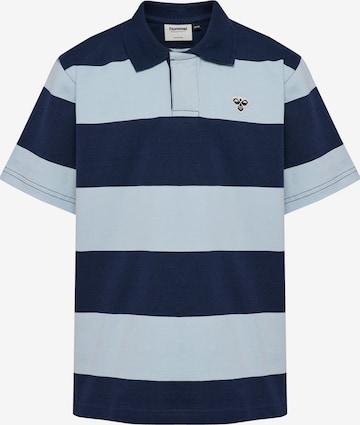 Hummel Shirt in Blau: Vorderseite