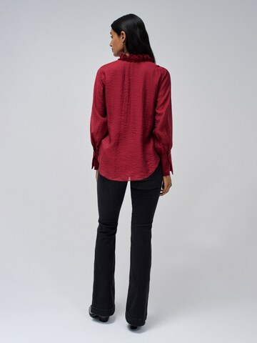 Salsa Jeans Bluse in Rot
