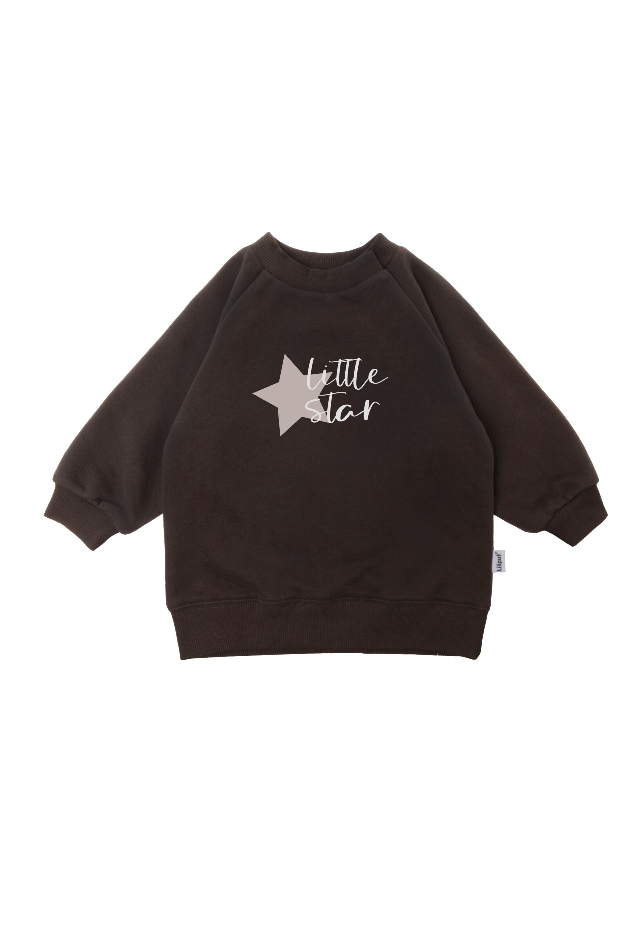 LILIPUT Sweatshirt 'little star' in Braun: Vorderseite
