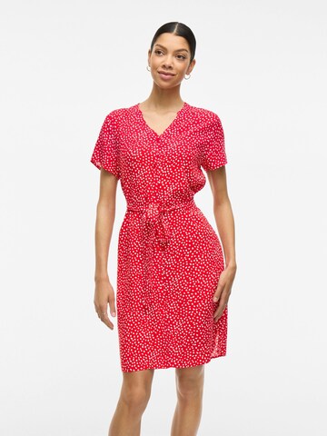 VILA Dress in Red: front