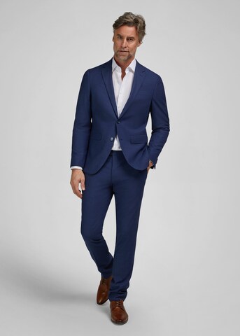 HECHTER PARIS Regular Pantalon in Blauw