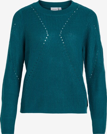 VILA Sweater 'Oa' in Green: front
