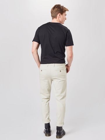 smėlio SELECTED HOMME Prigludęs „Chino“ stiliaus kelnės 'Miles Flex'