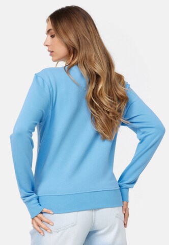 Cotton Candy Sweatshirt 'Balda' in Blau