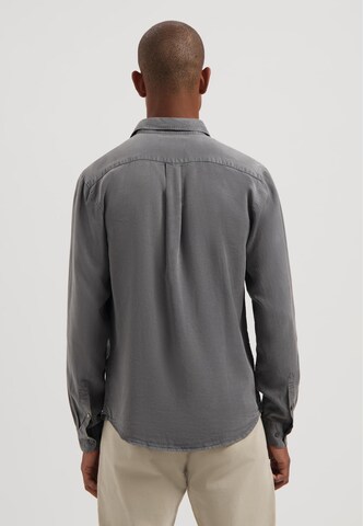 Dstrezzed Regular fit Button Up Shirt 'Lamont' in Grey