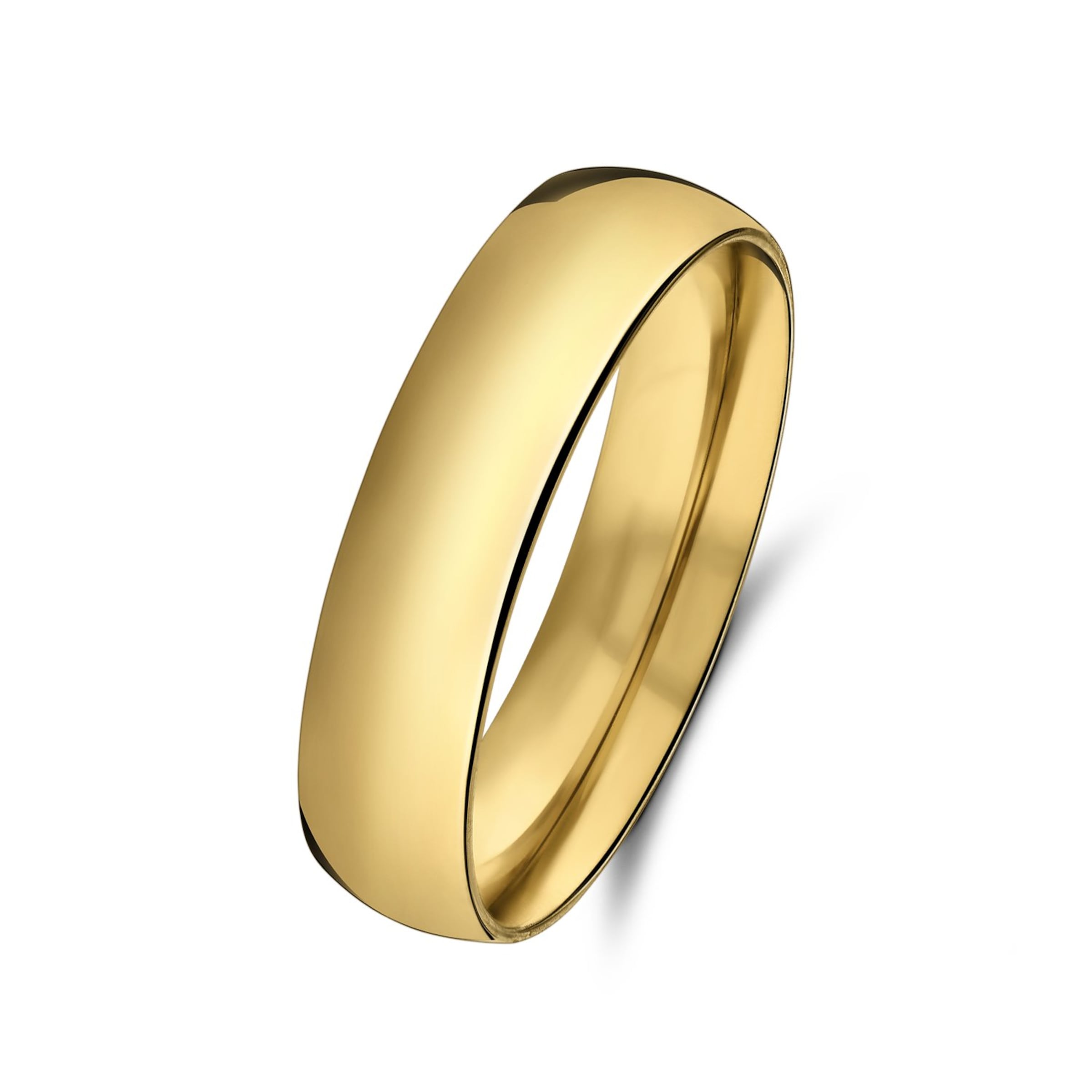 Lucardi Ring in Gold: front