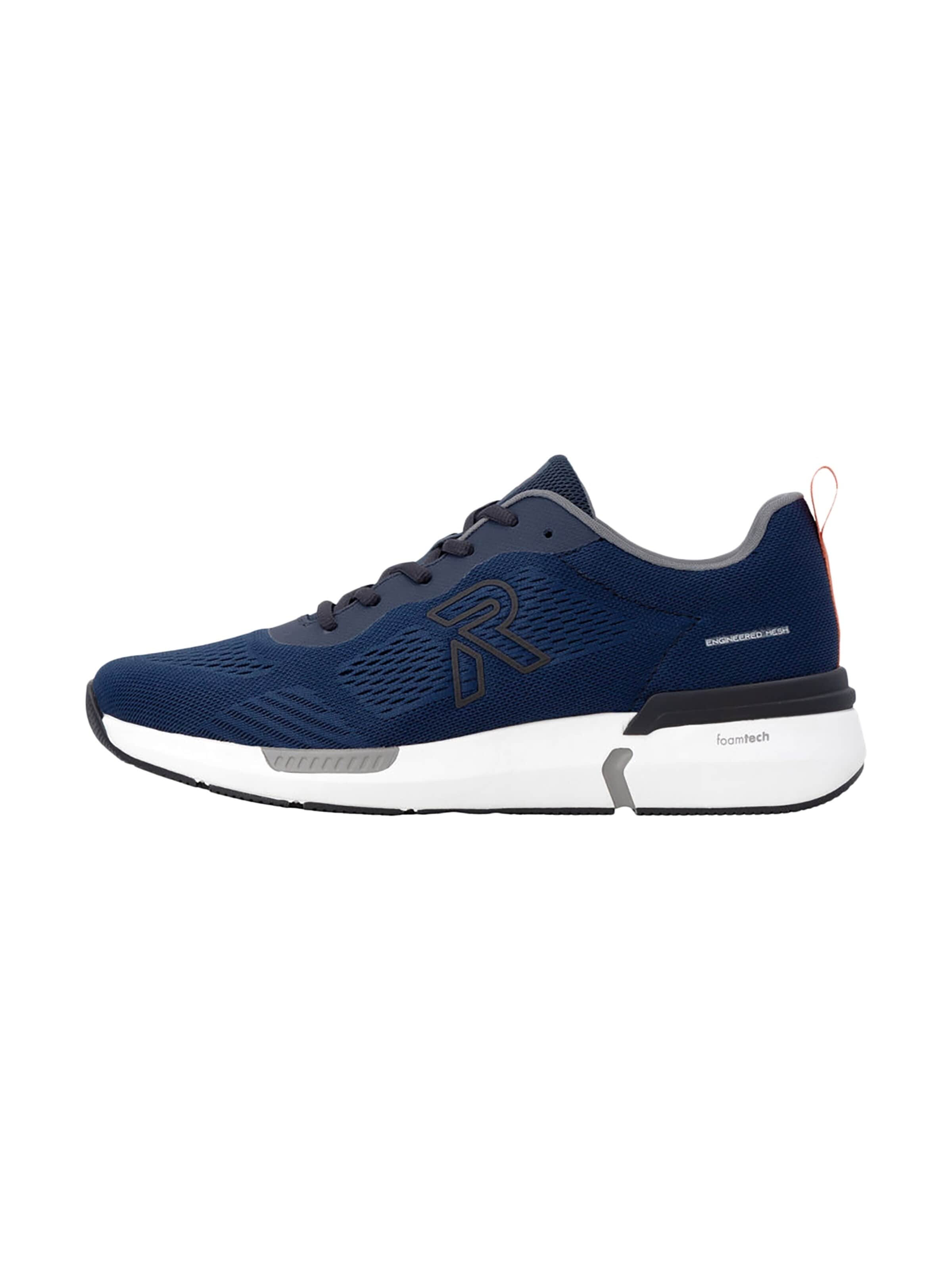 Rieker Athletic lace-up shoe in Blue: front