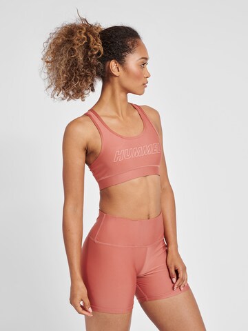 Hummel Bustier Sports-BH 'Tola' i pink