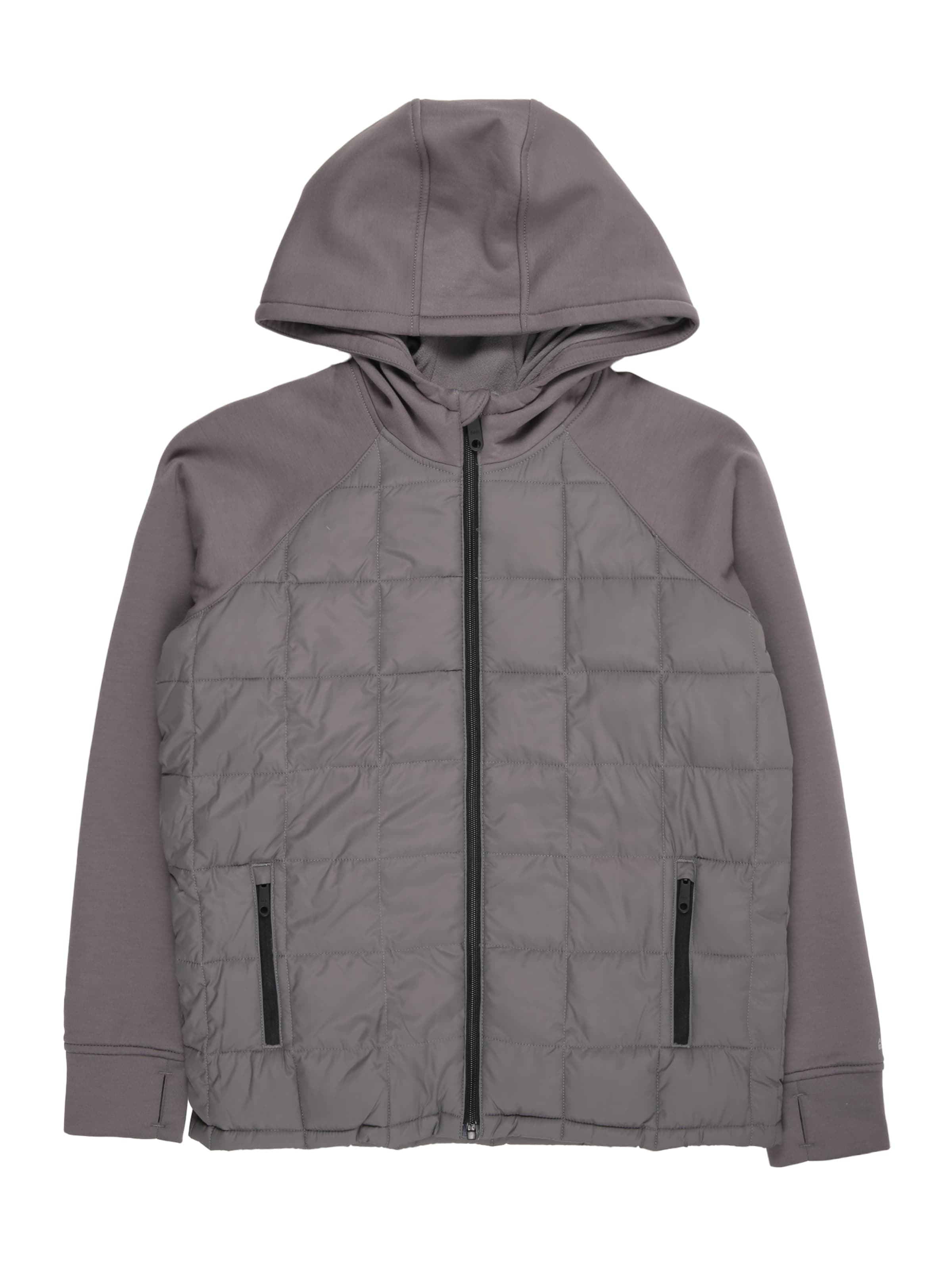 Abercrombie & Fitch Overgangsjakke i grå: forside