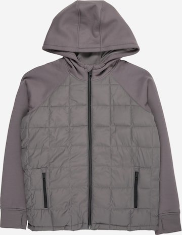 pilka Abercrombie & Fitch Demisezoninė striukė: priekis