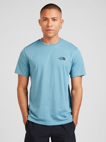 Maglietta 'Simple Dome' di THE NORTH FACE in blu: frontale