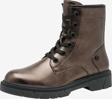 s.Oliver Schnürstiefelette in Braun: Vorderseite