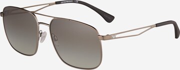 Emporio Armani Okulary przeciwsłoneczne 'EA2106' w kolorze czarny: przód