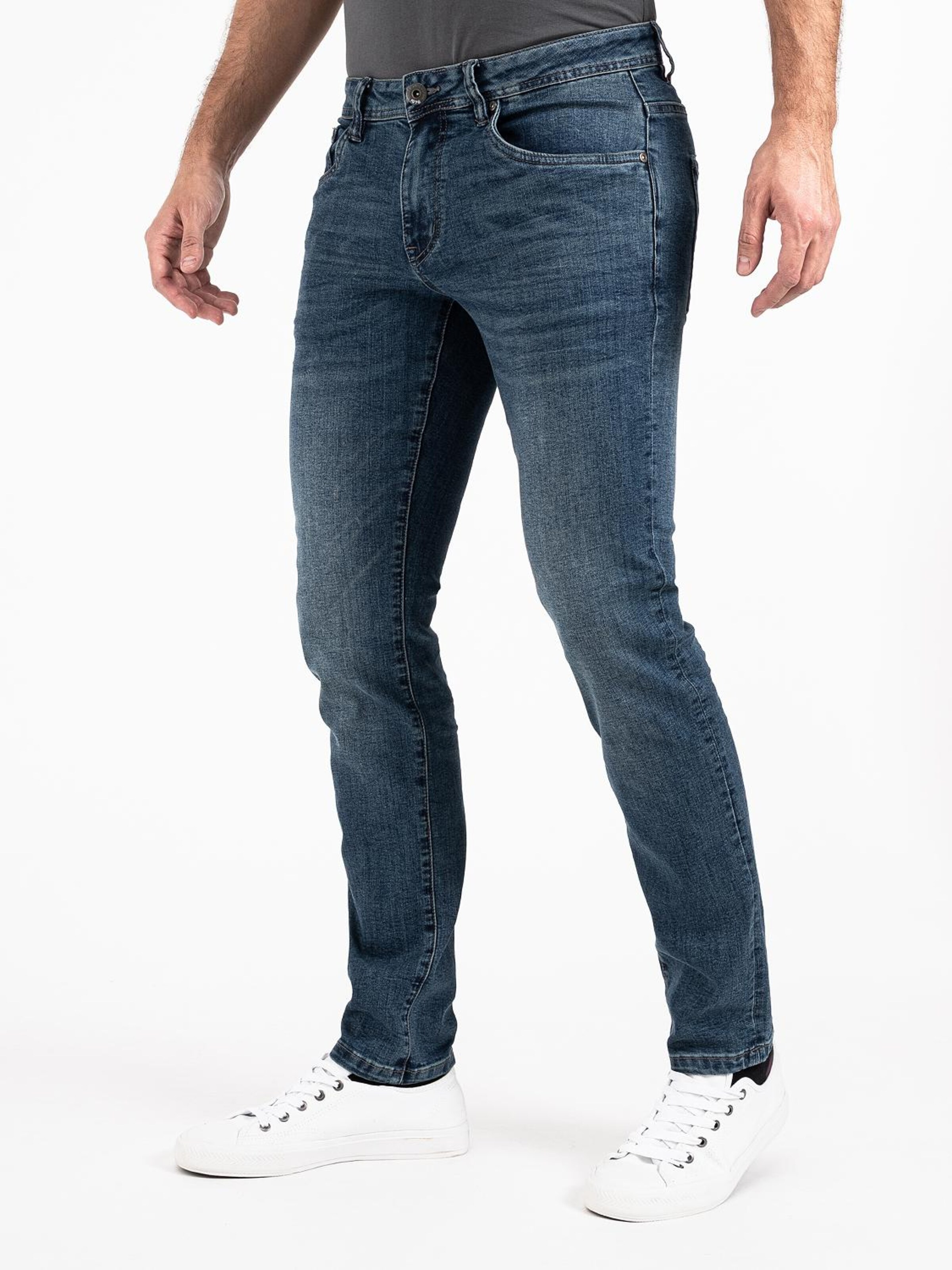 Männer Jeans Peak Time Jeans 'Mailand' in Blau - VP47173