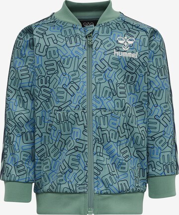 Hummel Athletic Jacket 'OLYMPUS' in Blue: front