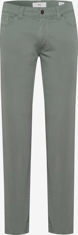 BRAX Regular Broek 'Cadiz' in Groen: voorkant