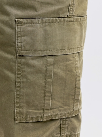 Loosefit Pantalon cargo 'JREBCORY' JJ Rebel en vert